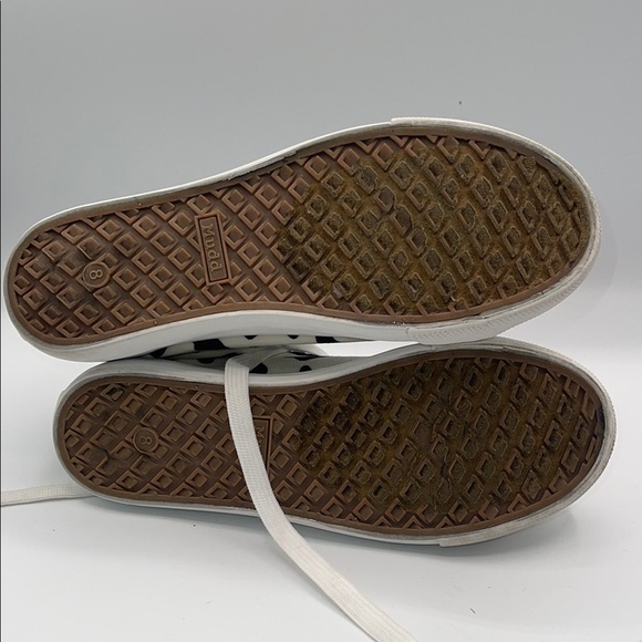 Mudd Black and White Sneakers Classic Checkerboard Design - Picture 3 of 5